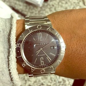 Sold Bulgari stainless steel